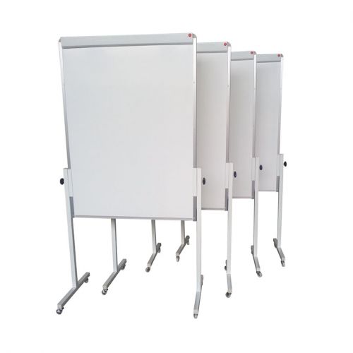 Bảng từ trắng, Bảng đào tạo, Bảng Flipchart kích thước theo yêu cầu, chân chữ H/I có 4 bánh xe di chuyển dễ dàng
