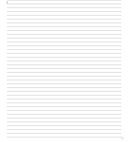 Giấy A4 sẵn dòng kẻ, căn lề chuẩn ( 210x297mm) (Tập 60 tờ)