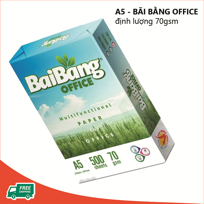 Giấy A5 Bãi Bằng, ĐL 70gsm
