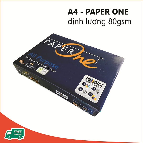 Giấy A4 Paper One ĐL 80gsm
