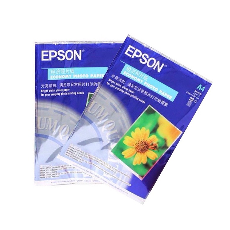 Giấy In Ảnh Epson Bóng 2 Mặt - 50 Tờ (230)